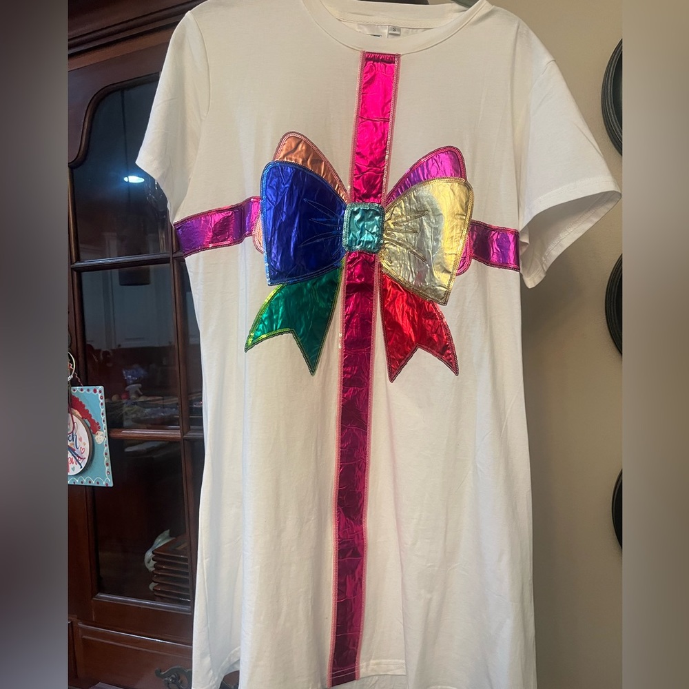 Womens Small Bow Dress